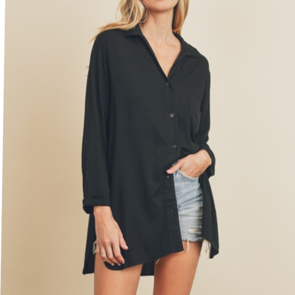 Dress Forum long sleeve collar shirt